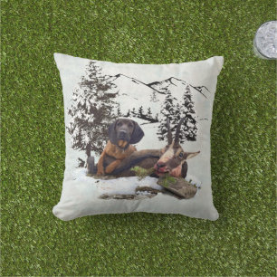 Coussin Aventure de chasse à la chèvre de montagne