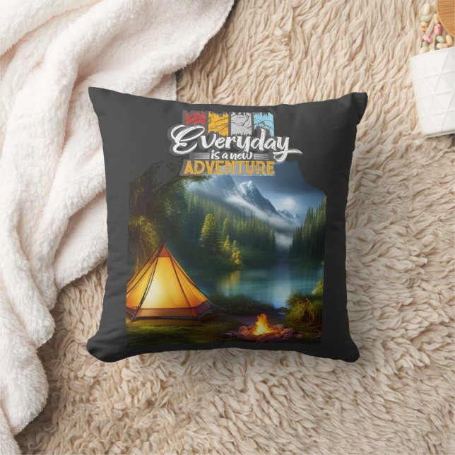 Coussin Aventure en plein air (Couverture)