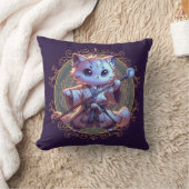 Coussin Aventure Fantastique Féline (Couverture)