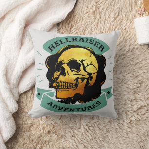Coussin Aventure Gilded Skull Hellraiser