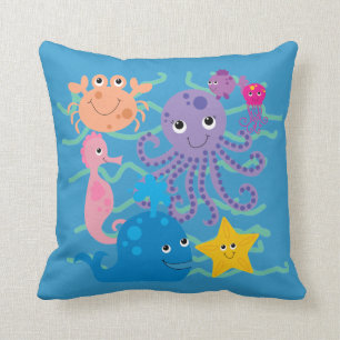 Coussin Aventure sous-marine