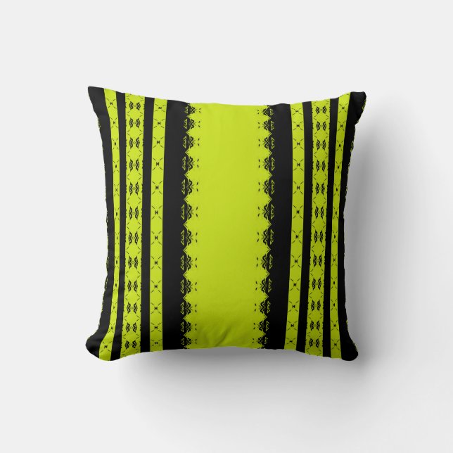 Coussin Avenue Néon (Recto)