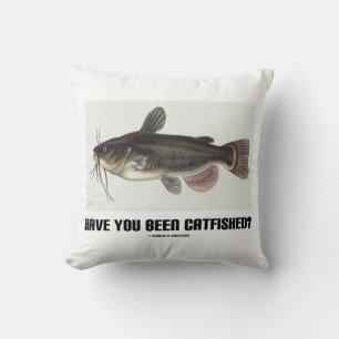 Coussin Avez-Vous Été Catalogué ? Illustration Catfish