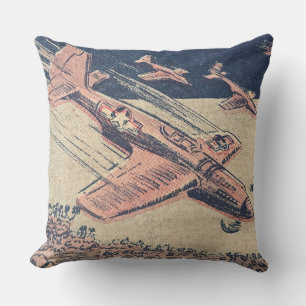 Coussin Avion de chasse - Avions 2ÈME GUERRE MONDIALE à hé