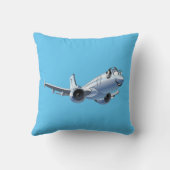 Coussin Avion de dessin (Verso)