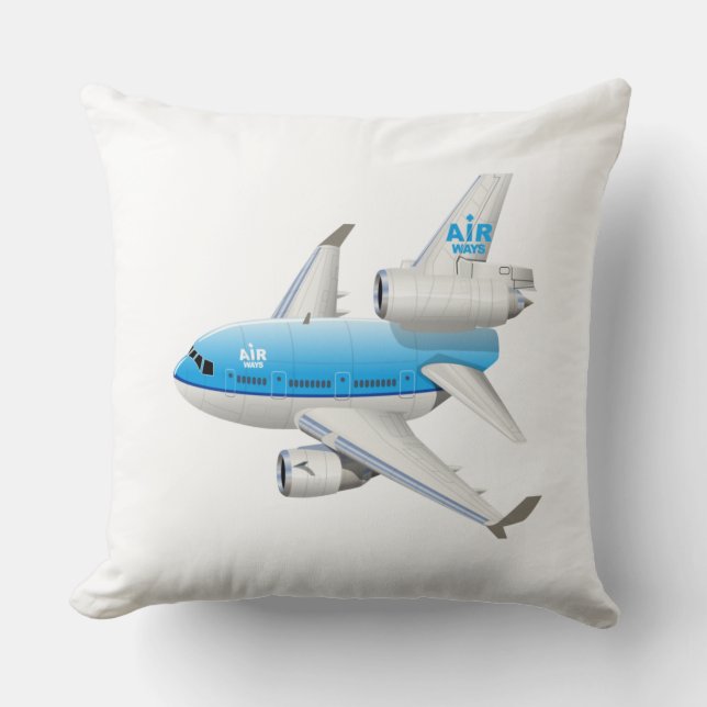 Coussin Avion de dessin (Recto)