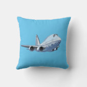Coussin Avion de dessin (Verso)