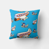 Coussin Avion de pilotage (Verso)