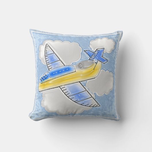 Coussin Avion Dimensionnel (Recto)