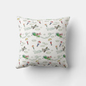 Coussin Avions et parachutes (Verso)