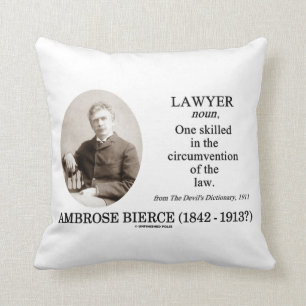 Coussin Avocat (Ambrose Bierce le dictionnaire du diable)