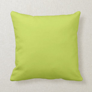 Coussin Avocat de couleur solide vert clair
