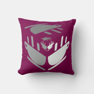 Coussin Avoir une tasse de vin profond de Java