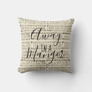 Coussin Away in a Manger