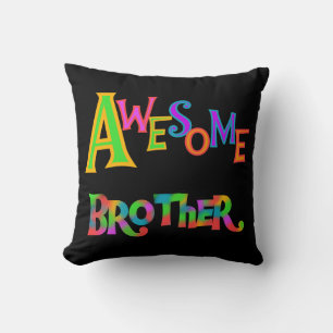 Coussin Awesome Frère T-shirts et cadeaux