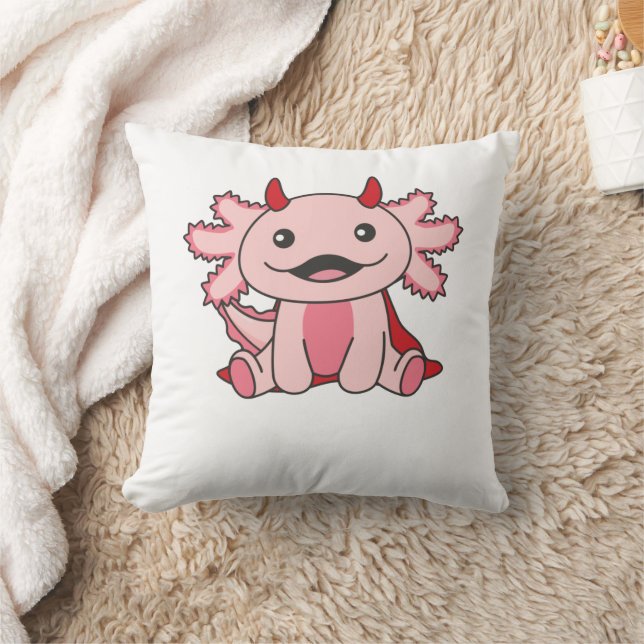 Coussin Axolotl Halloween (Couverture)