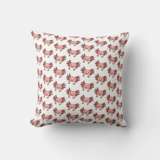 Coussin Axolotl mignon