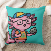 Coussin Axolotl nerd sarcastique je pose des questions sur (Couverture)