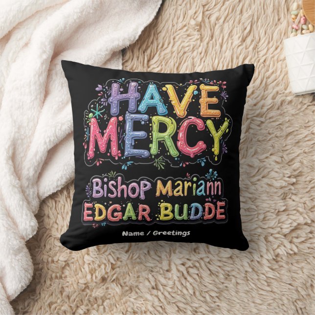 Coussin Ayez pitié : L'impact de l'évêque Mariann Edgar Bu (Couverture)