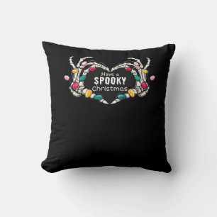 Coussin Ayez Un Classique De Noël Éffrayant - Skeleton Mai