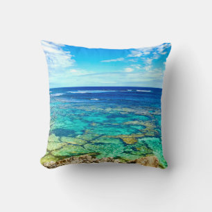 Coussin Azure Ocean Reef