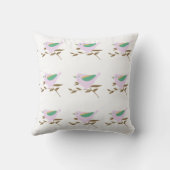 Coussin B est pour Bella petite fille Jeter l'oreiller (Verso)