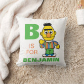 Coussin B est pour Bert | Ajoutez votre nom (Couverture)