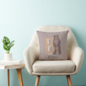 Coussin B pour l'ours (Chaise)