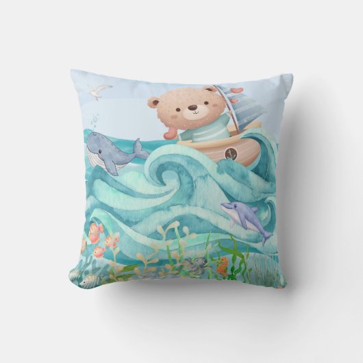 Coussin Baby Bear Set voile (Recto)