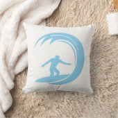 Coussin Baby Blue surfing (Couverture)
