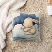 Coussin Baby Bunny Rabbit Garçons Nursery (Couverture)