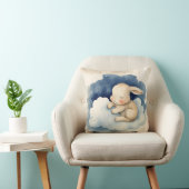 Coussin Baby Bunny Rabbit Garçons Nursery (Chaise)