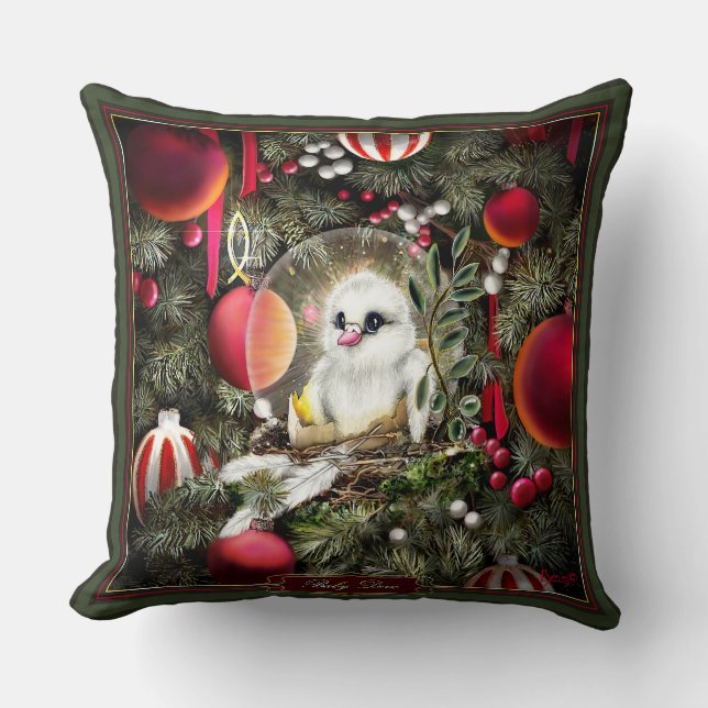 Coussin Baby Dove (Recto)