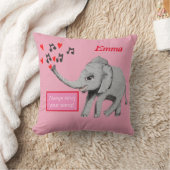 Coussin Baby Elephant Big Dream (Couverture)