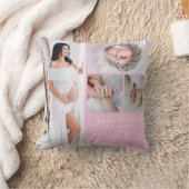Coussin Baby Girl Rose Photo Keepsaké Jeu d'oreiller (Couverture)