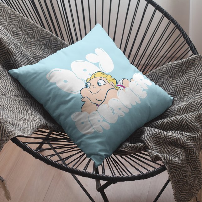 Coussin Baby Hercules - Day Dreamer Throw Pillow (Pillow on chair)