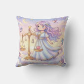 Coussin Baby Libra Zodiac Nursery (Verso)