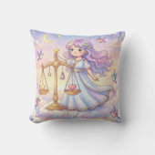 Coussin Baby Libra Zodiac Nursery (Recto)