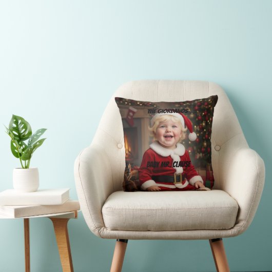 Coussin Baby Mr. and Mrs. Clause  (Chaise)