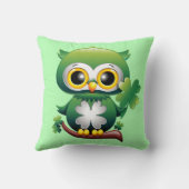 Coussin Baby Owl St Patrick Paddy Cartoon (Verso)
