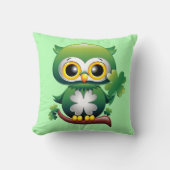Coussin Baby Owl St Patrick Paddy Cartoon (Recto)