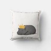 Coussin Baby Pygmy Hippo - Goodnight Sweet Prince Cushion (Recto)