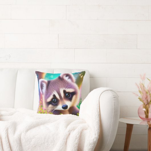 Coussin Baby Raccoon (Canapé)