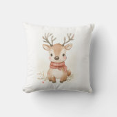 Coussin Baby reiner assis dans la neige (Recto)