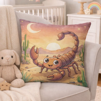 Coussin Baby Scorpio Zodiac Nursery Kids