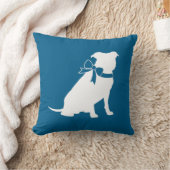 Coussin Baby shower de chien taureau Pit (Couverture)