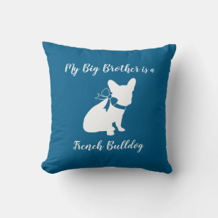 Coussin Baby shower français de Bulldog