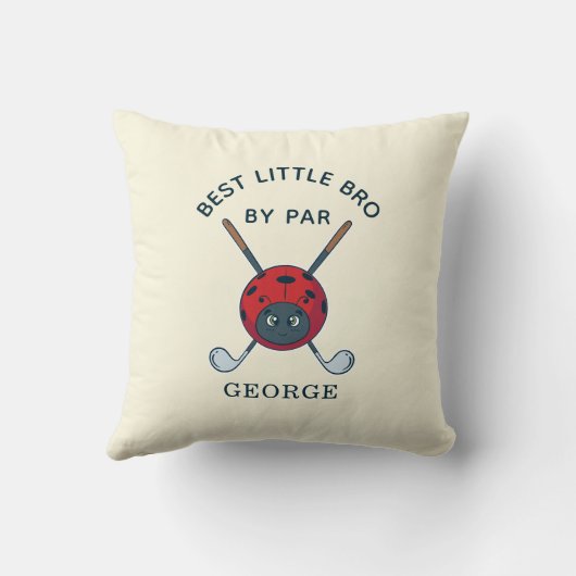 Coussin Baby shower Future Golfer Best Bro Par Par Par Cus (Verso)