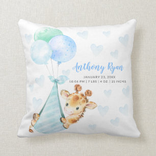 Coussin Baby shower Giraffe de livraison spéciale