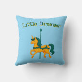 Coussin Baby Shower Licorne Fantaisiste (Verso)